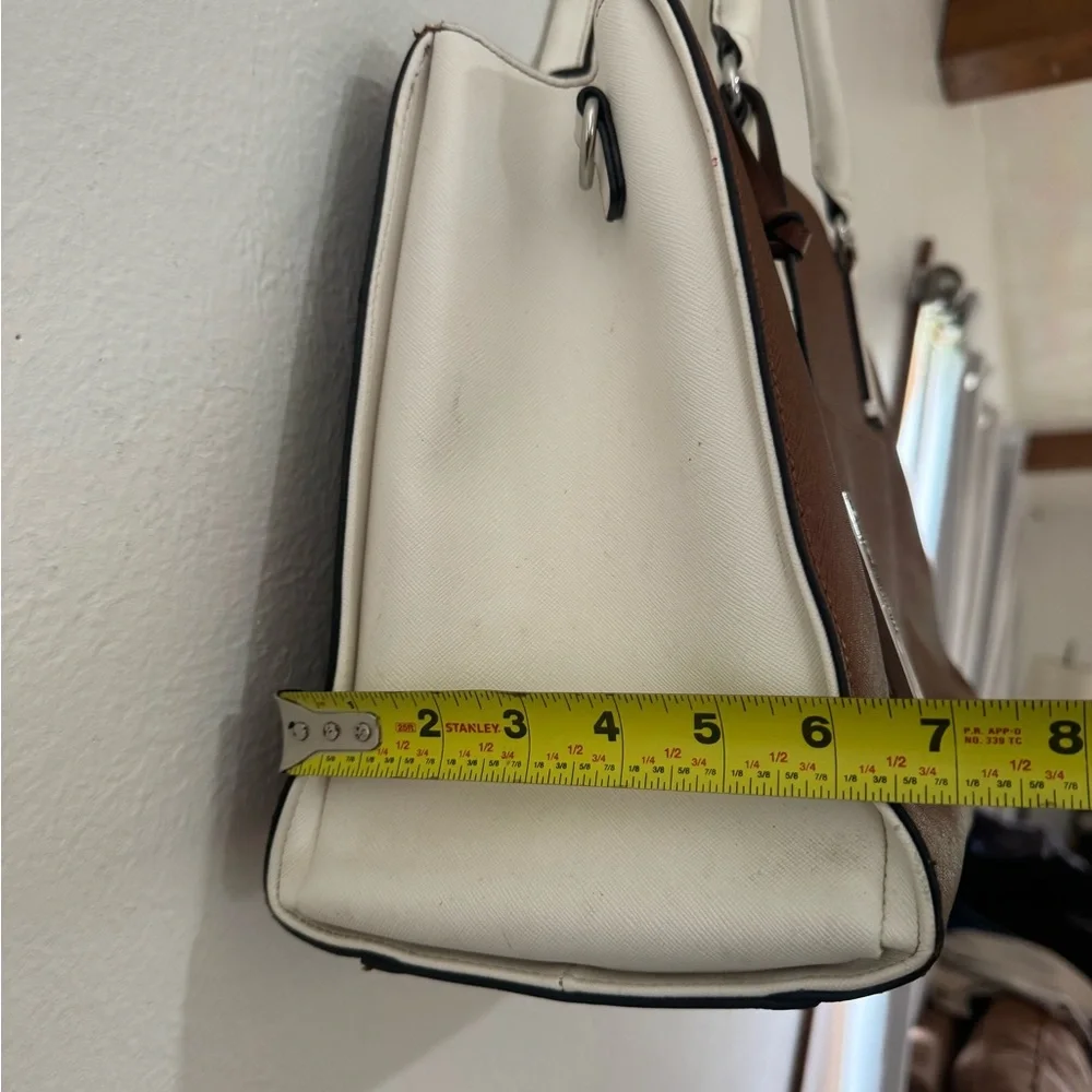 Wilsons‎ Leather Brown and Cream Large Bag